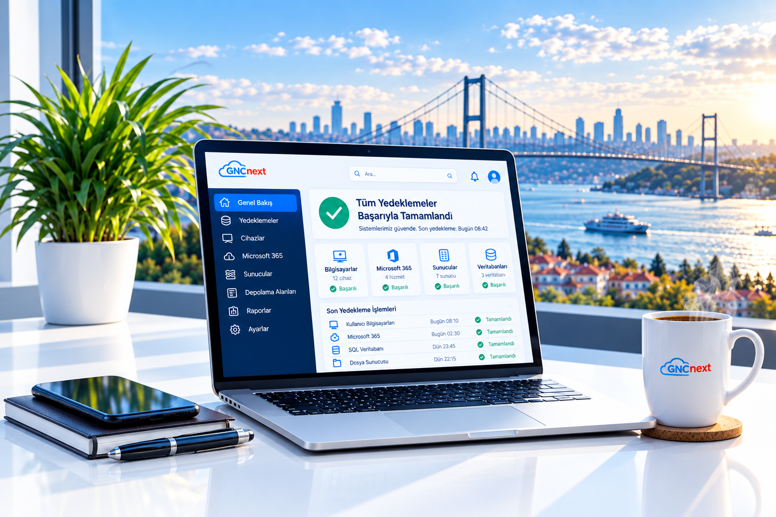 Yedekleme İzleme ve Dashboard Paneli